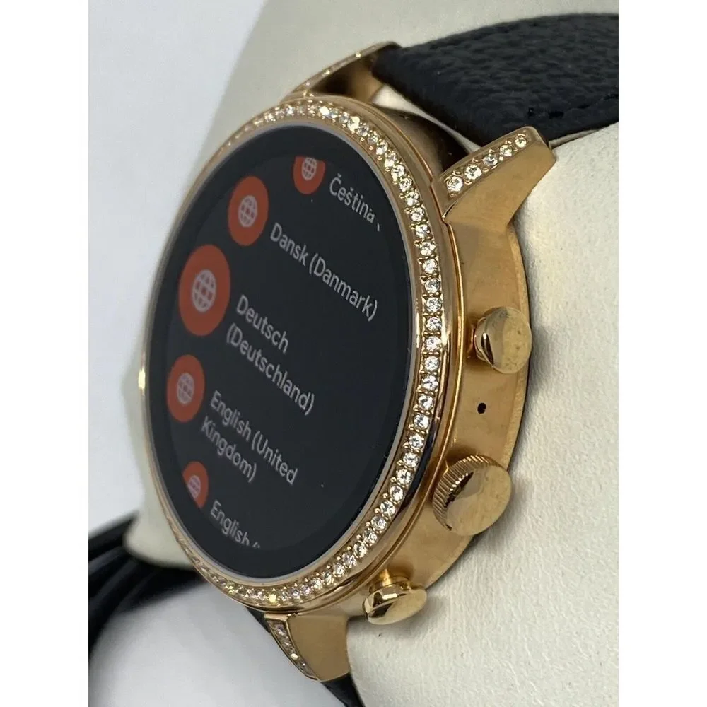 Fossil Gen 4 Authentic Digital Dial Smart Watch Custom Band FTW6011 DC498